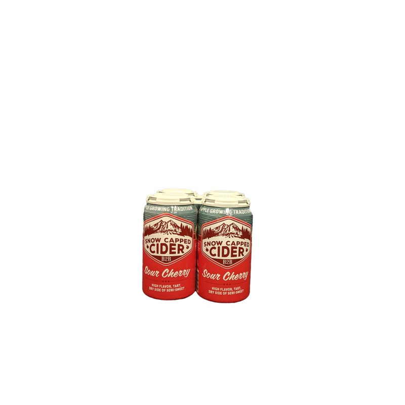 Snow Capped Sour Cherry Cider 4 Pack Cans