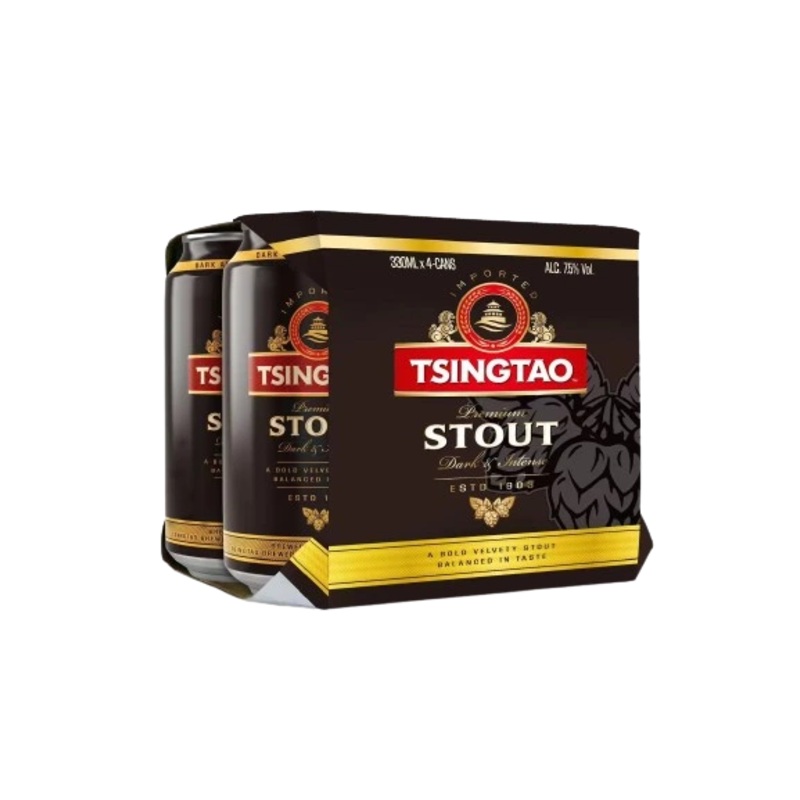 TSINGTAO STOUT 330ML 4PK CAN @ Signal Hill [1051156] 1320 ml
