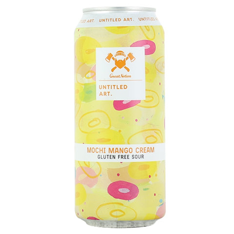 Untitled Art Mochi Mango Cream Gluten Free Sour 16OZ SINGLE CAN