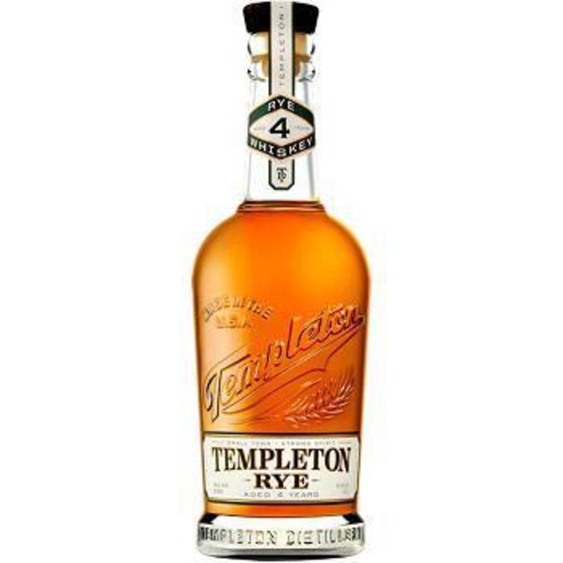 Whiskey Rye Templeton aged 4years