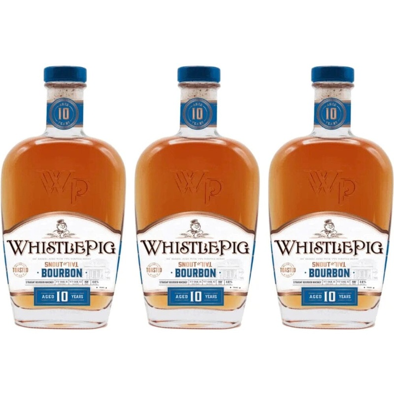WhistlePig Snout to Tail 10 Year Old Bourbon 3pk