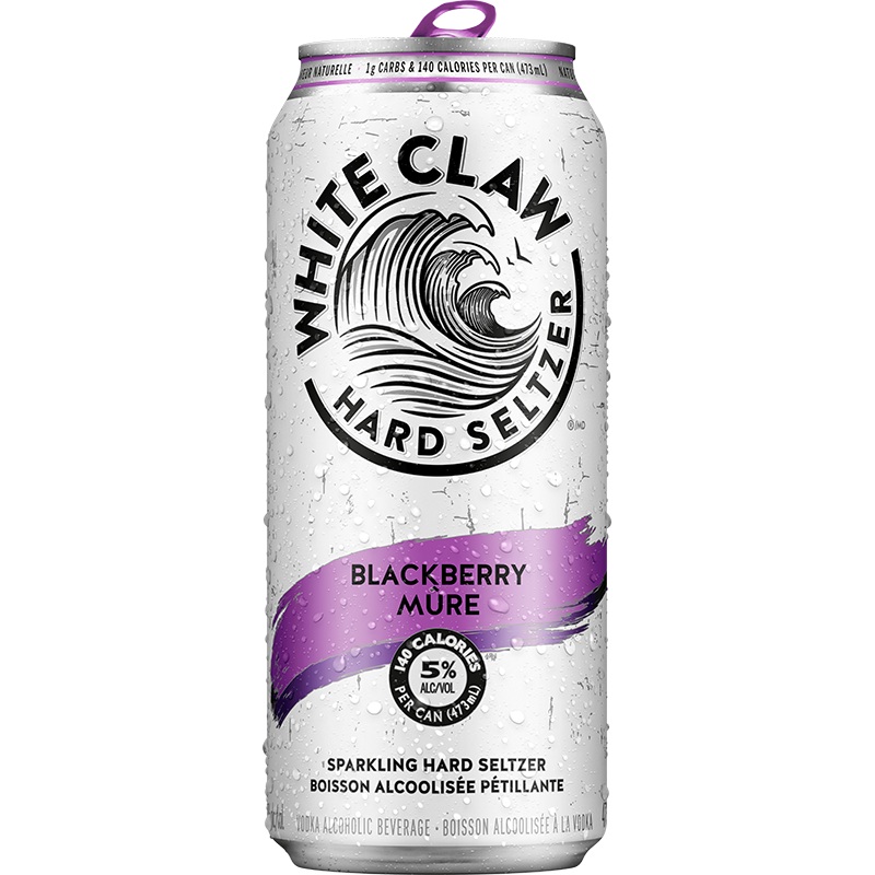 WHITE CLAW HARD SELTZER BLACKBERRY 473ML CAN @ Township [1045550] 473 ml