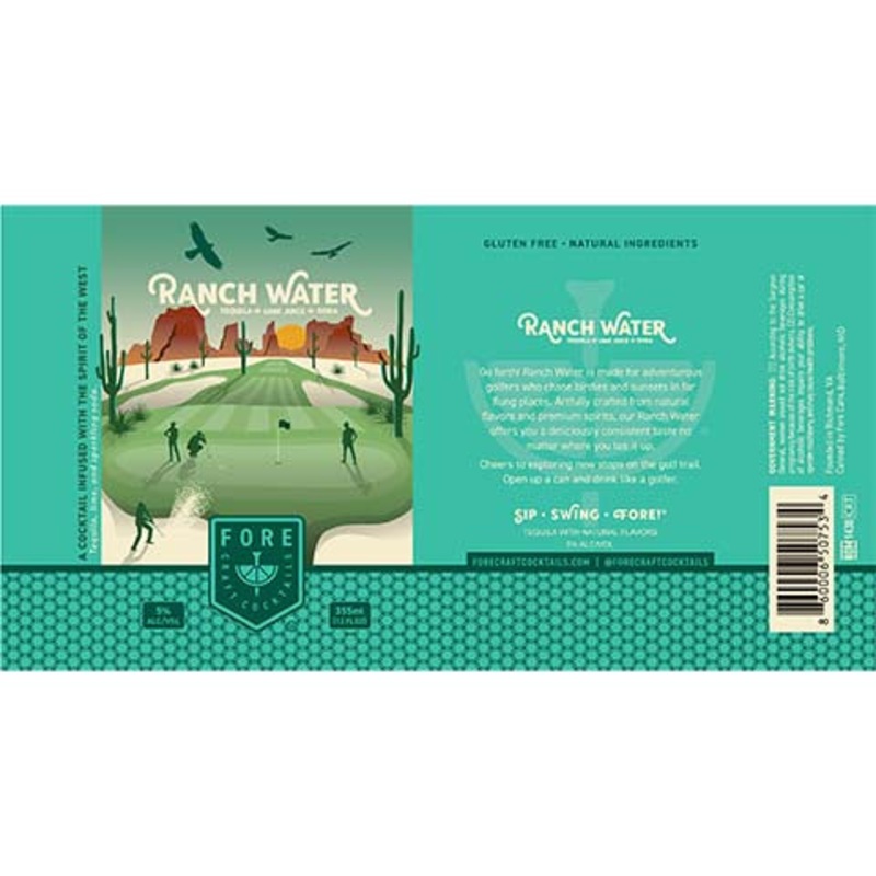 Fore Craft Ranch Water 12OZ SINGLE CAN