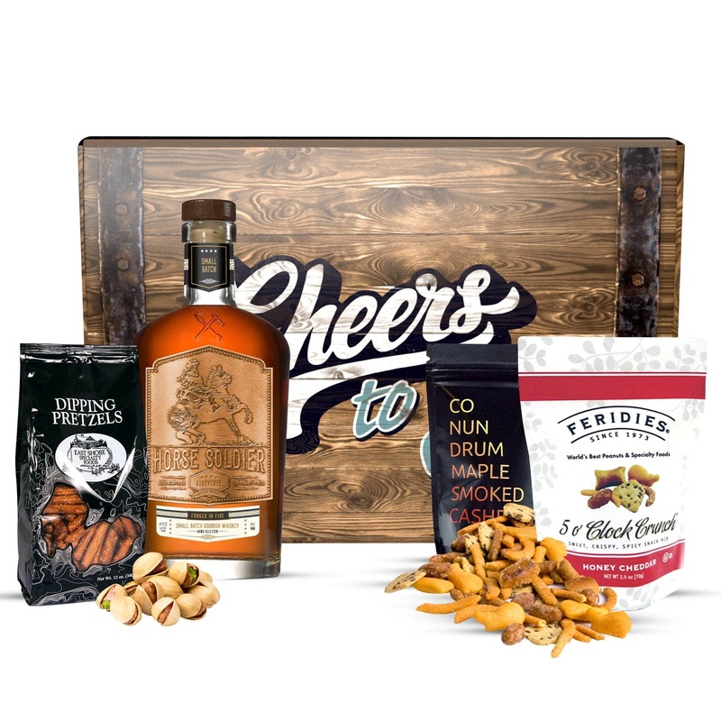 Horse Soldier Whiskey Gift Basket Cheers To You