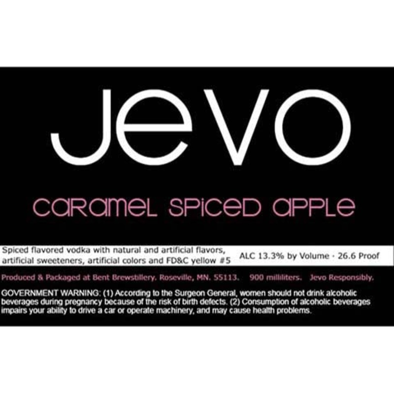 Jevo Caramel Spice Apple 900ML BTL