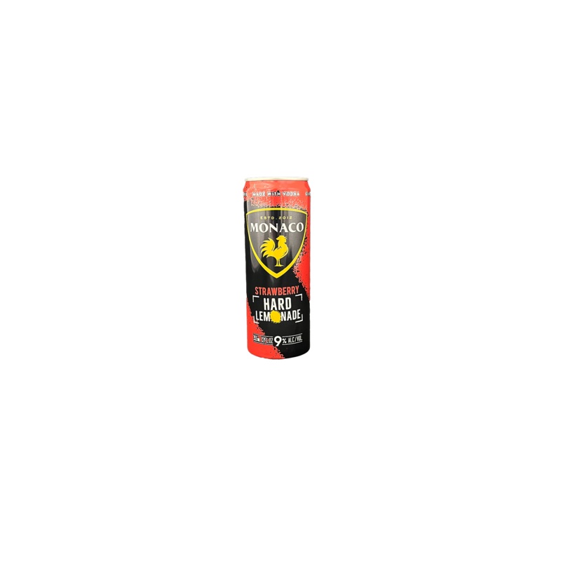 Monaco Hard Strawberry Lemonade 355ML