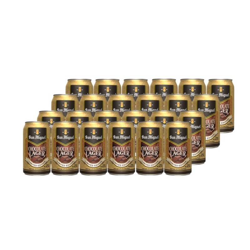 San Miguel Chocolate Lager Limited Edition 330ml Can x24 (Case)