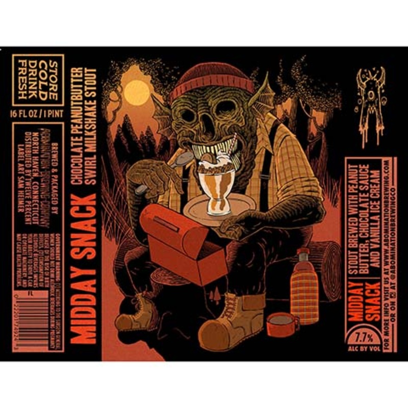 Abomination Midday Snack Stout 16OZ SINGLE CAN