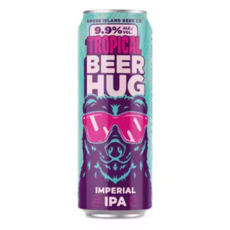 Beer 19.2oz Goose Island Beer Co. Tropical Beer Hug 01304