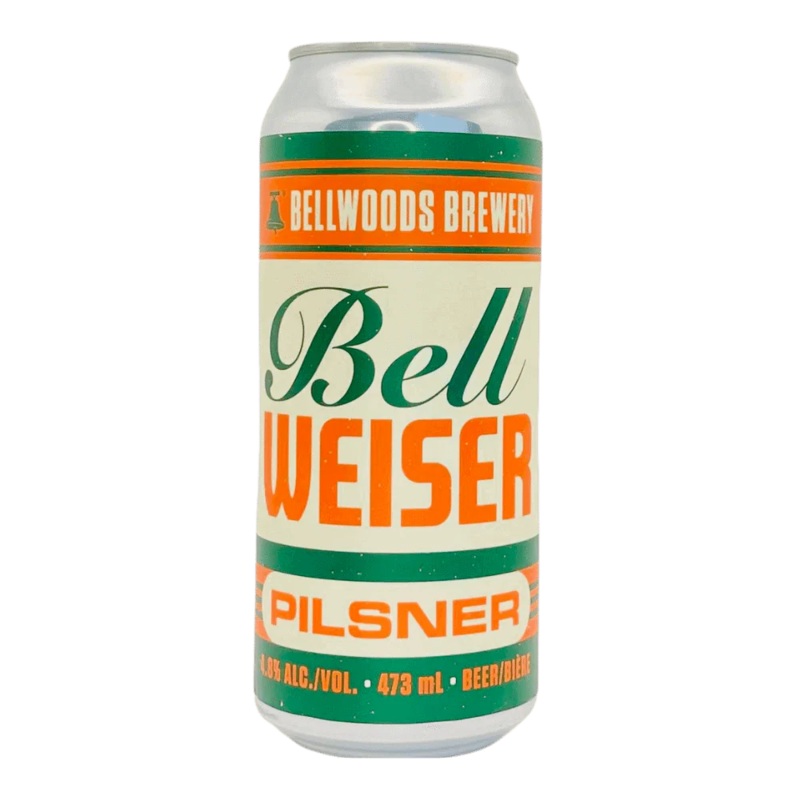 BELLWOODS BELLWEISER PILSNER 473ML CAN @ Township [1041297] 473 ml