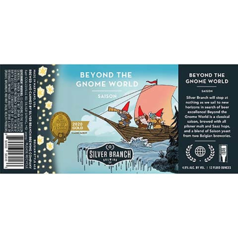 Beyond the Gnome World Saison Belgian-Style Ale 12OZ SINGLE CAN