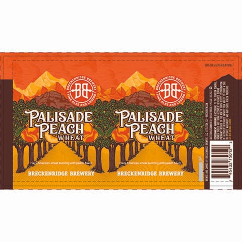Breckenridge Palisade Peach Wheat Ale 12OZ SINGLE CAN