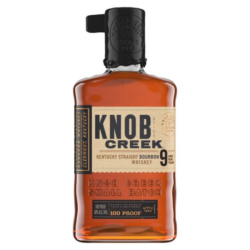 KNOB CREEK STRAIGHT BOURBON SMALL BATCH 9 YR 100 750ML 750ML