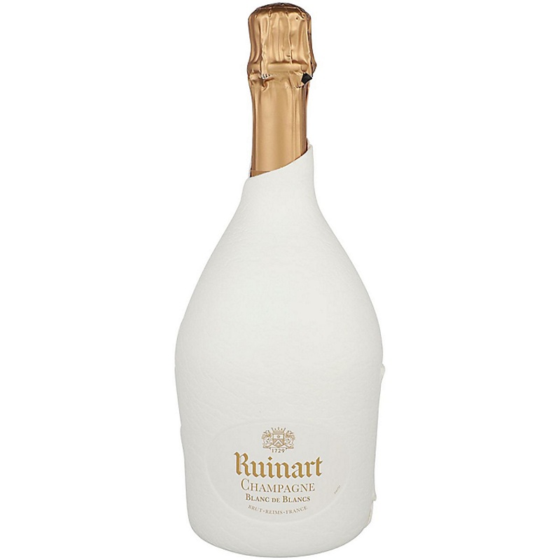 RUINART CHAMPAGNE BRUT BLANC DE BLANCS W/ SECOND SKIN GIFT BOX 750ML 750ML