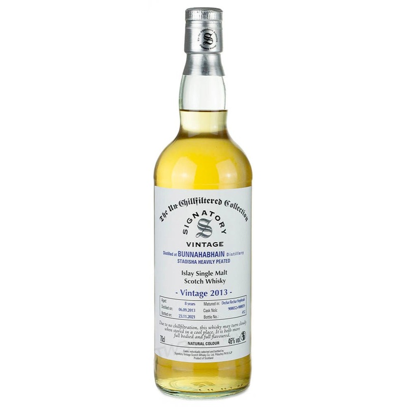 Signatory The Un-Chillfiltered Collection 8 Year Bunnahabhain Staoisha 2013