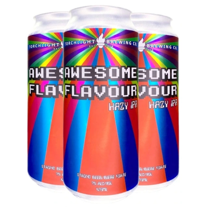 TORCHLIGHT AWESOME FLAVOUR HAZY IPA 473ML 4PK CAN @ Township [1051154] 1892 ml