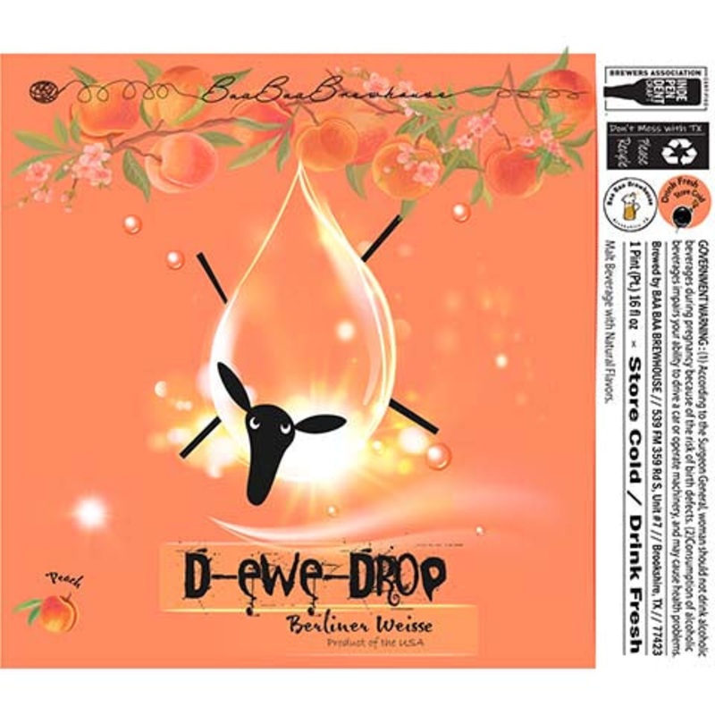 Baa Baa D-Ewe-Drop Berliner Weisse 16OZ SINGLE CAN