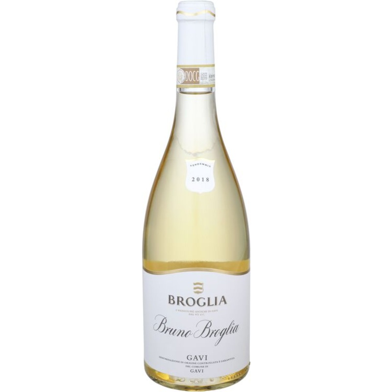 BROGLIA GAVI DEL COMUNE DI GAVI BRUNO BROGLIA 2018 750ML 750ML