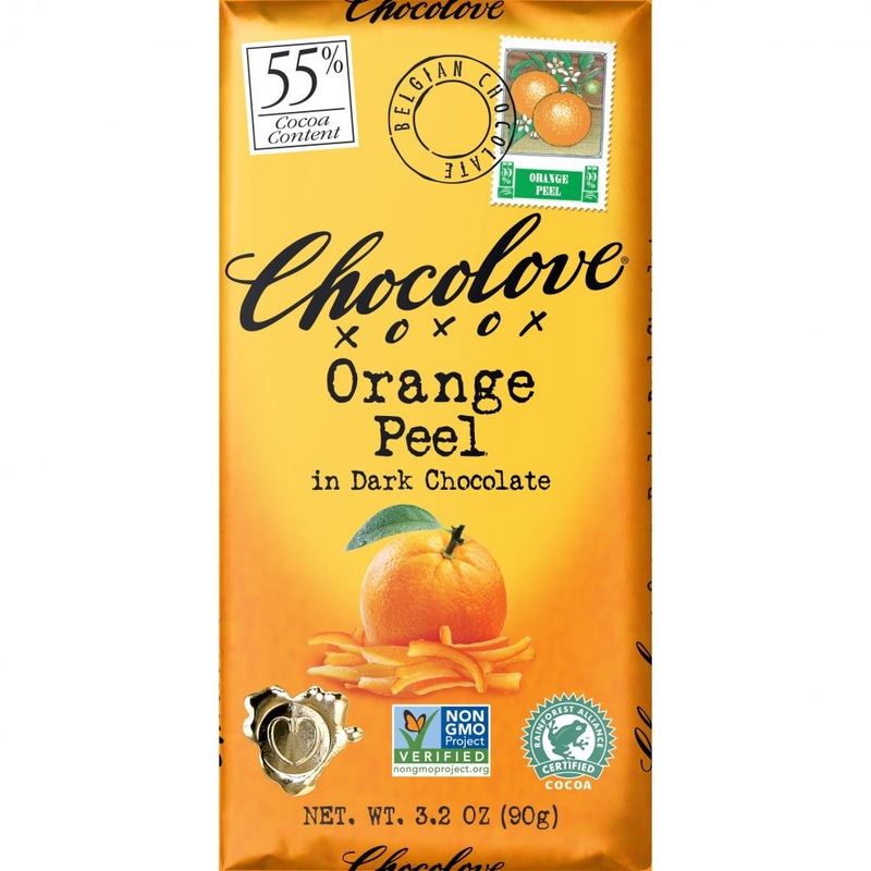 Chocolove Orange Peel in Dark Chocolate