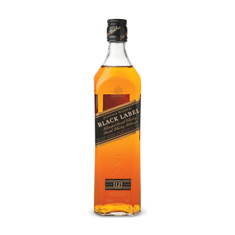 JOHNNIE WALKER BLACK LABEL 750