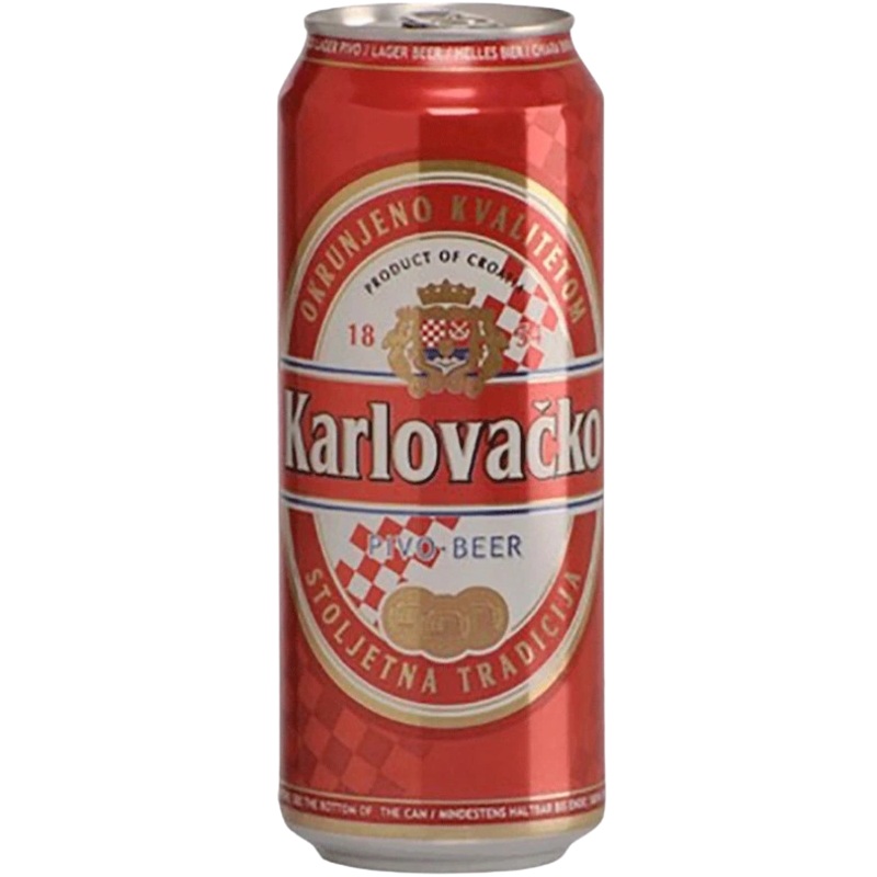 KARLOVACKO LAGER 500ML CAN @ Township [1018819] 500 ml