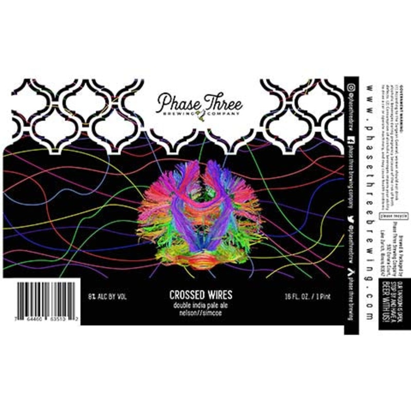 Phase Three Crossed Wires DIPA 16OZ SINGLE CAN