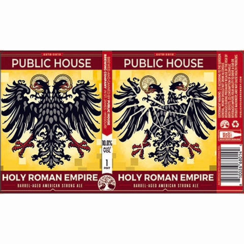 Public House Holy Roman Empire Strong Ale 16OZ SINGLE CAN