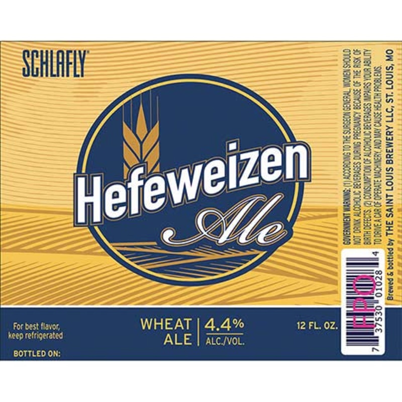 Schlafly Hefeweizen Ale 12OZ SINGLE BTL