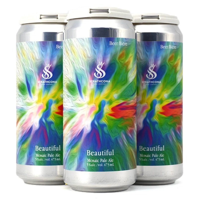 STRATHCONA BEAUTIFUL MOSAIC PALE ALE 473ML 4PK CAN @ Sage Hill [1033747] 1892 ml