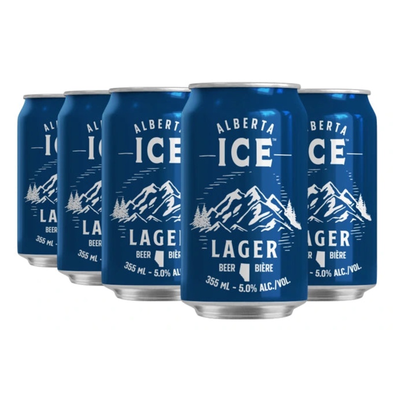 ALBERTA ICE LAGER 355ML 8PK CAN @ MacTaggart Ridge [1048140] 2840 ml