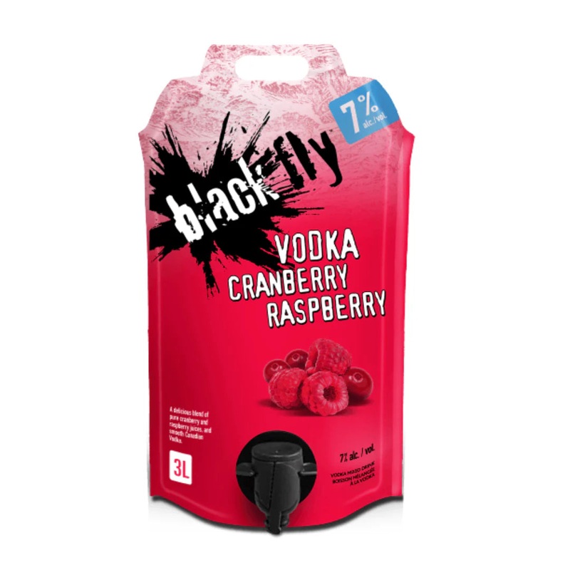 BLACK FLY VODKA CRANBERRY 3L BAG @ Township [1048275] 3000 ml