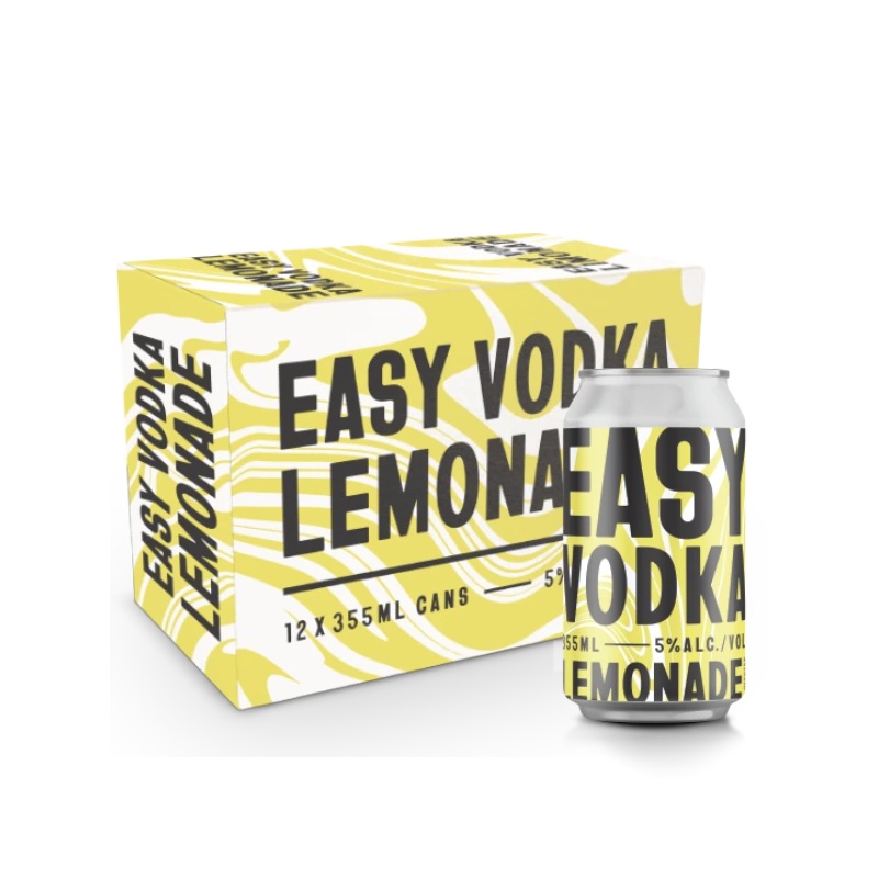 EASY VODKA LEMONADE 355ML 12PK CAN @ Southgate [1045884] 4260 ml