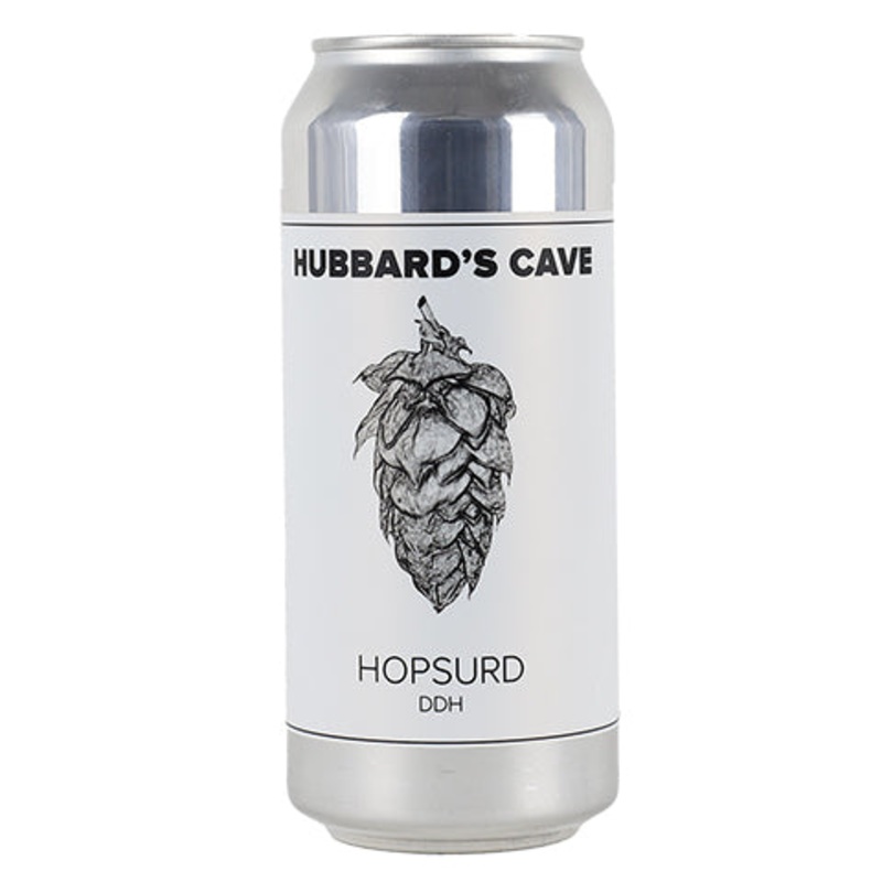 Hubbard’s Cave Hopsurd Hazy Imperial IPA 16OZ SINGLE CAN