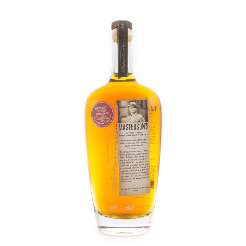 Masterson’s Rye Whiskey