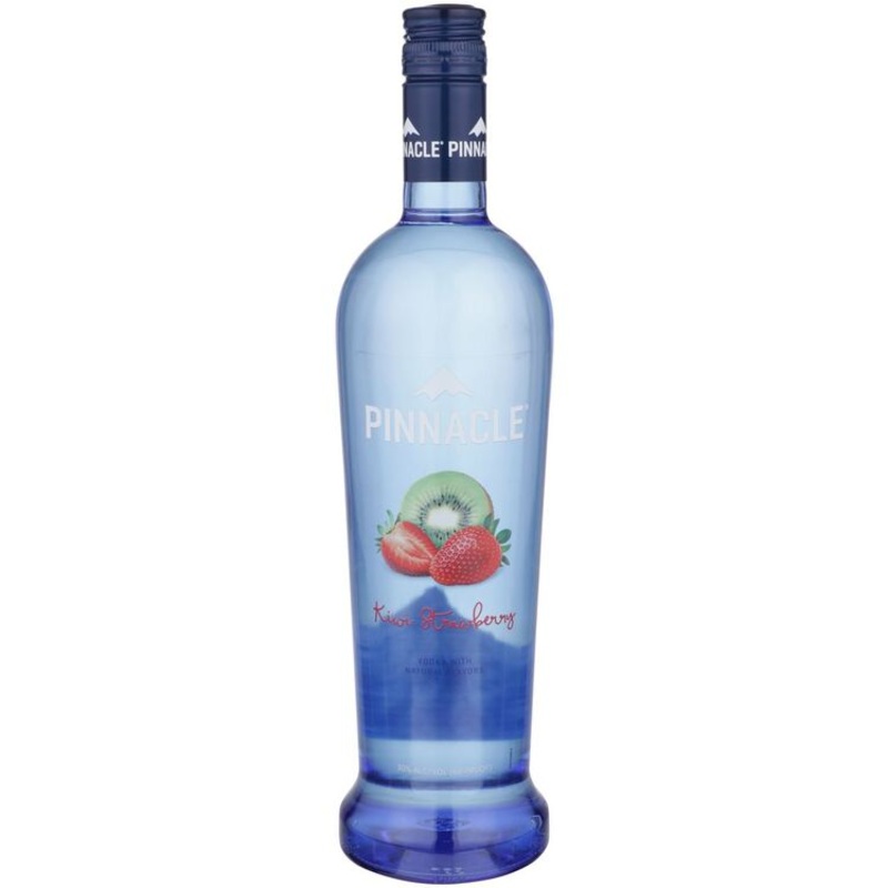PINNACLE KIWI STRAWBERRY FLAVORED VODKA 60 750ML 750ML
