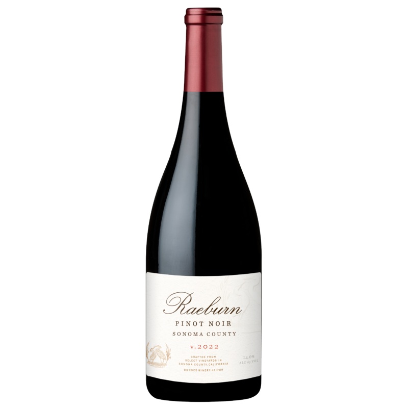 Raeburn Pinot Noir Sonoma 22 750ML 750ml Bottle