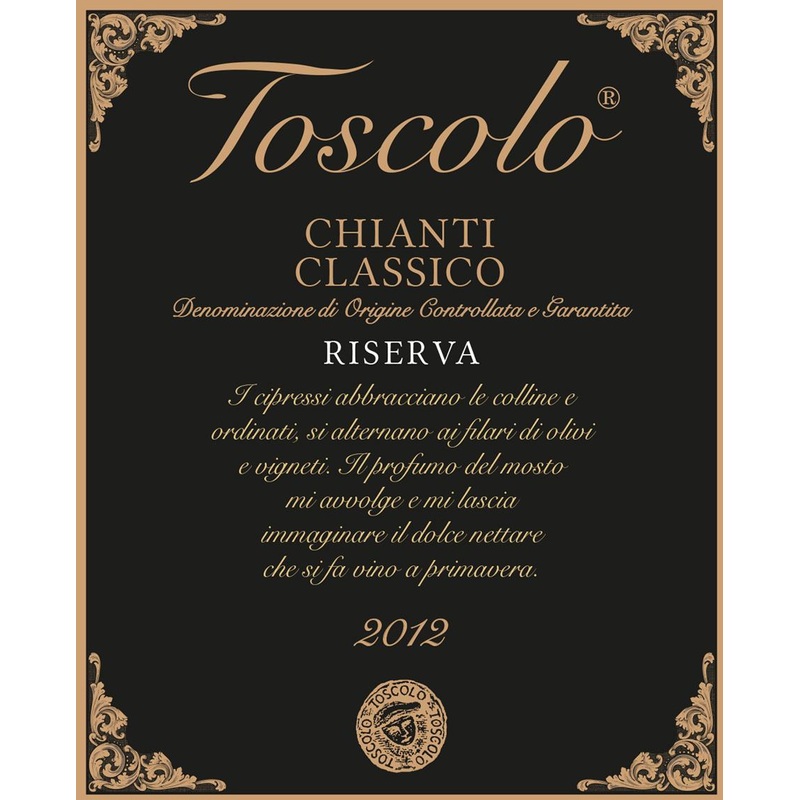 TOSCOLO CHIANTI CLASSICO RISERVA 2018 750 mL