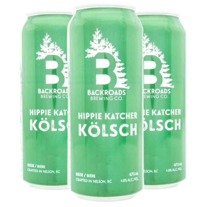 BACKROADS HIPPIE KATCHER KOLSCH 473ML 4PK CAN @ Kelowna [1056185] 1892 ml