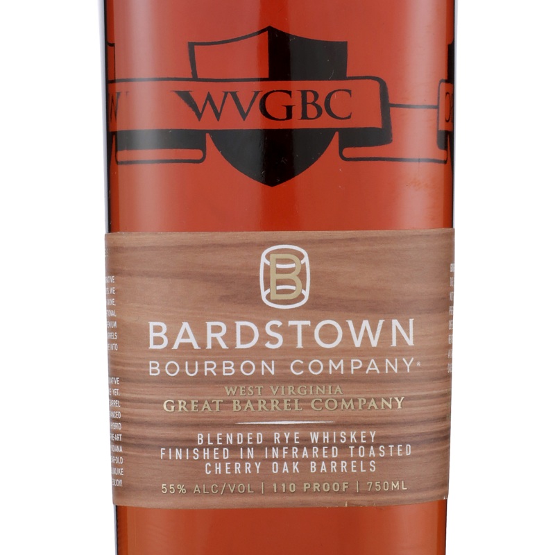 Bardstown Bourbon Company Rye Whiskey Collaborative Series West Virginia Great Barrel Company 110 750ML 750ML