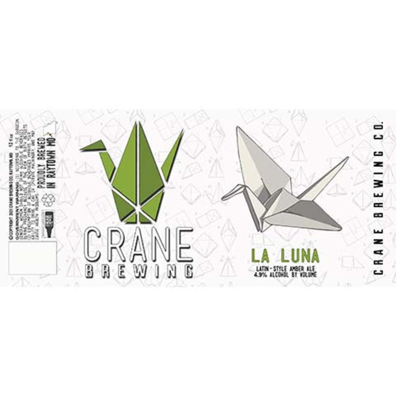 Crane La Luna Amber Ale 12OZ SINGLE CAN