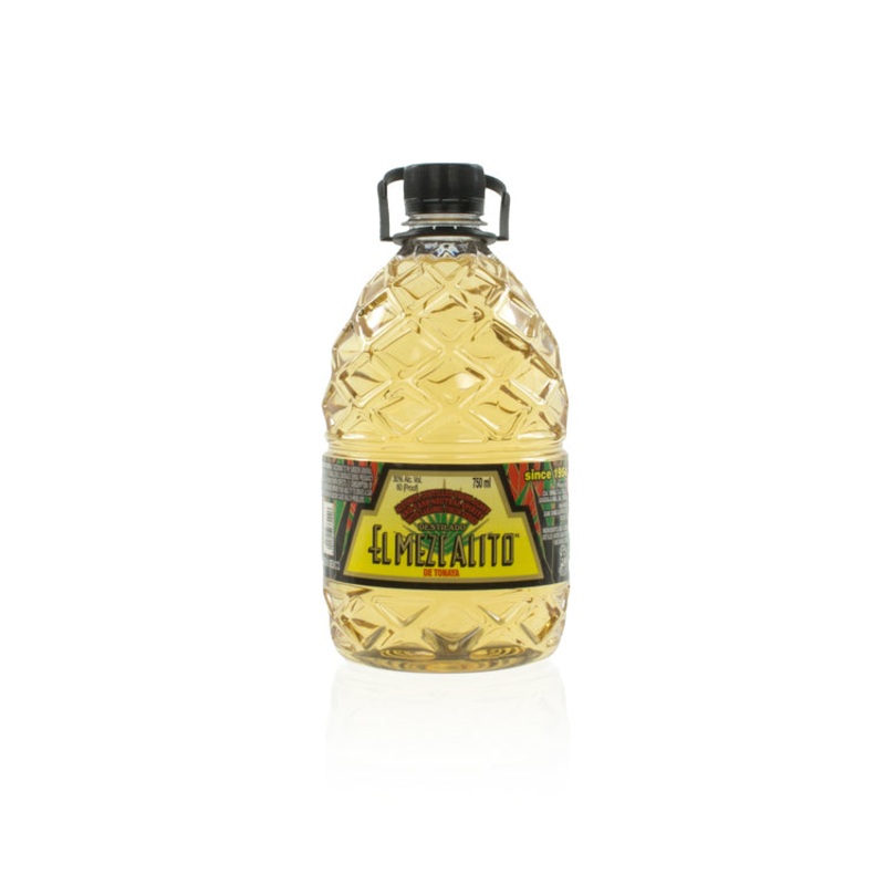 El Mezcalito Agave & Cane Neutral Spirits Gold 60 750ML 750ML