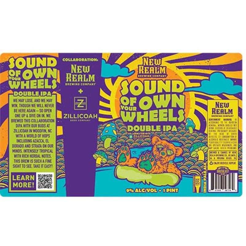 New Realm Sound Of Your Own Wheels DIPA 16OZ SINGLE CAN