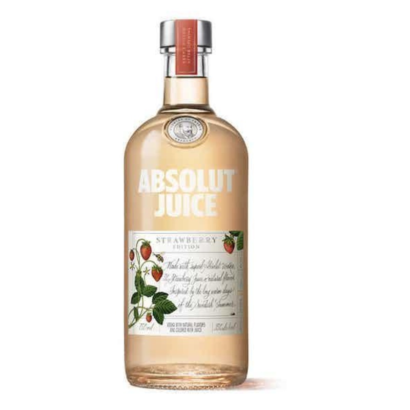 Nip Vodka Absolut Strawberry