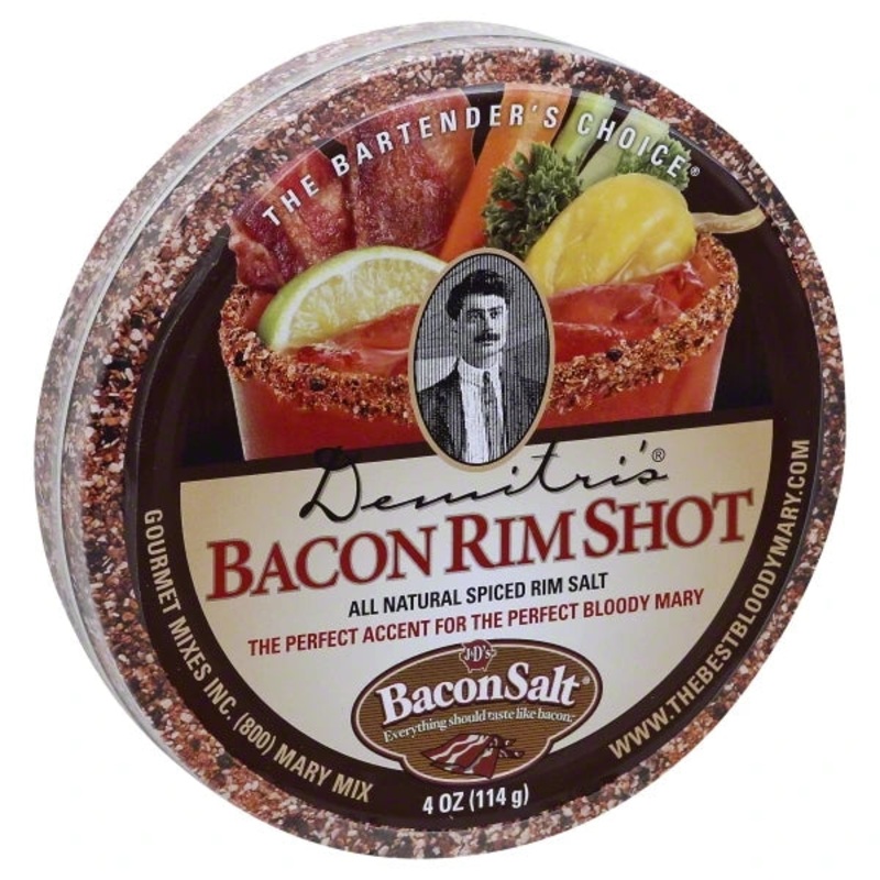 TRUE DEMITRI’S RIM SHOT RIMMING SALT BACON 4OZ @ Southgate [1047904] 118 ml