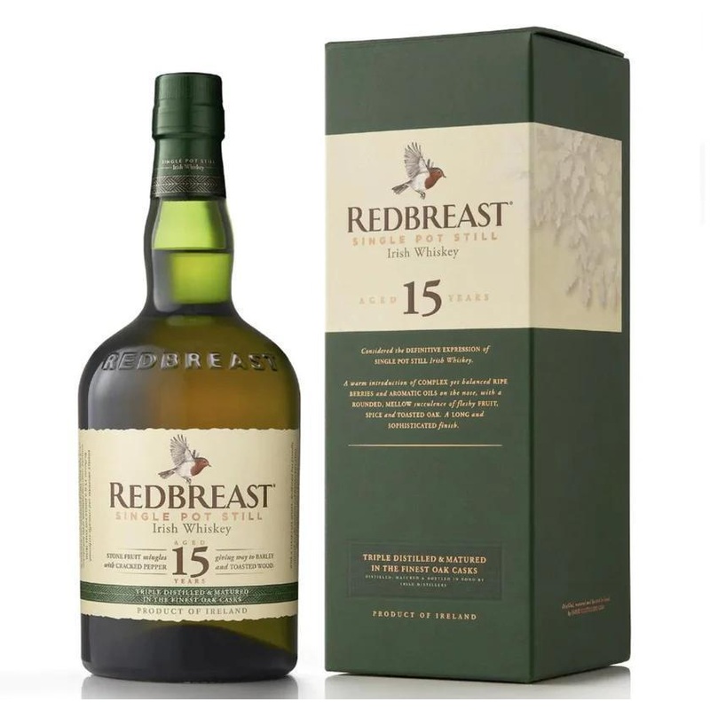 Whiskey Irish Red Breast 15yr