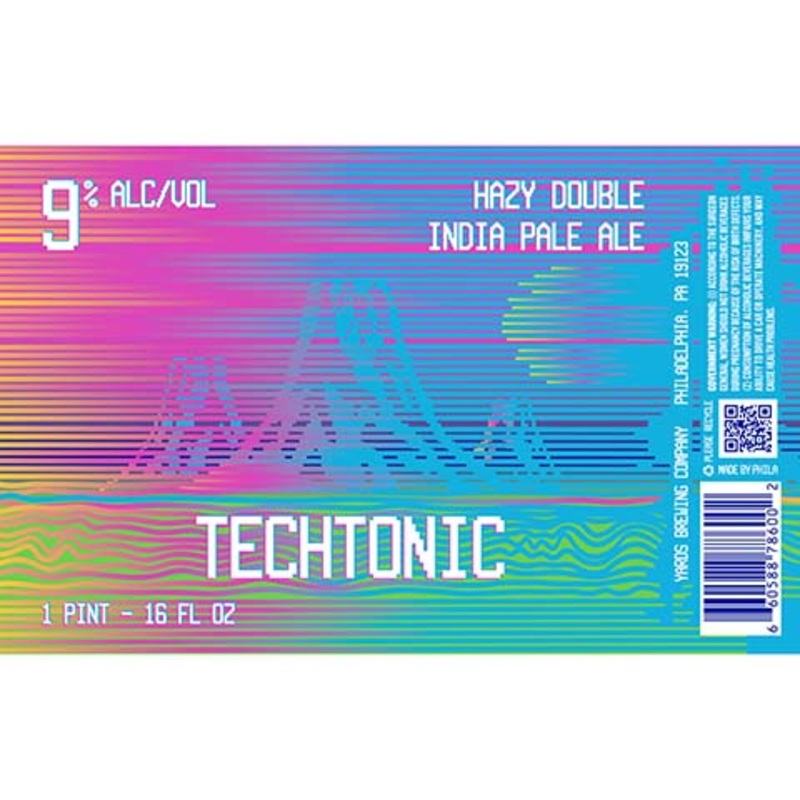 Yards Techtonic Hazy DIPA 16OZ SINGLE CAN
