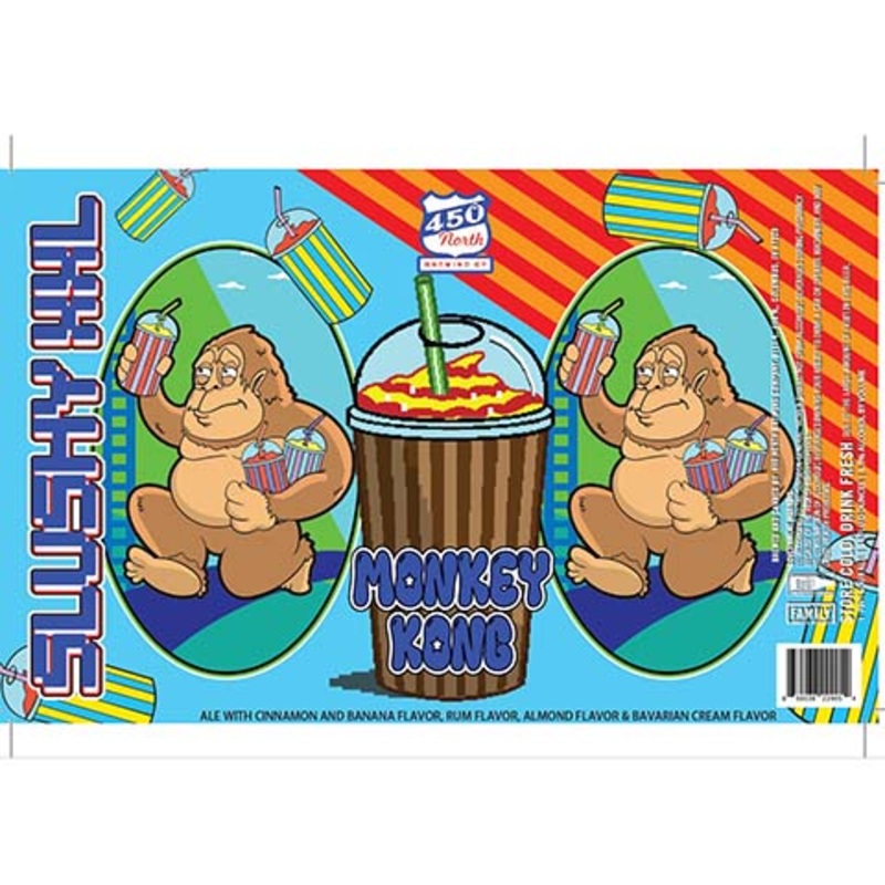 450 North SLUSHY XXL Monkey Kong Sour 16OZ SINGLE CAN