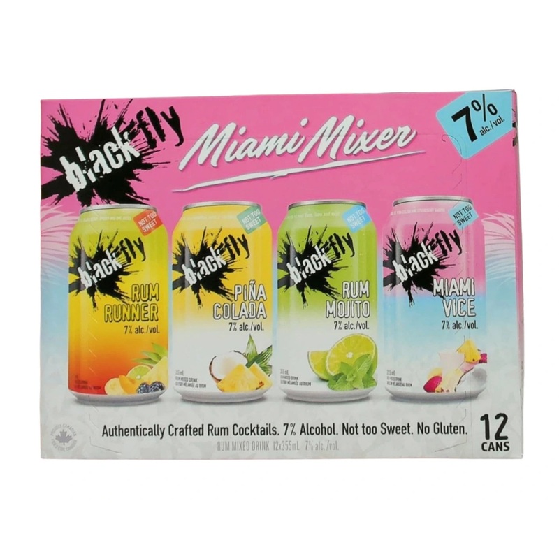 BLACK FLY MIAMI MIXER 355ML 12PK CAN @ Red Deer [1056366] 4260 ml
