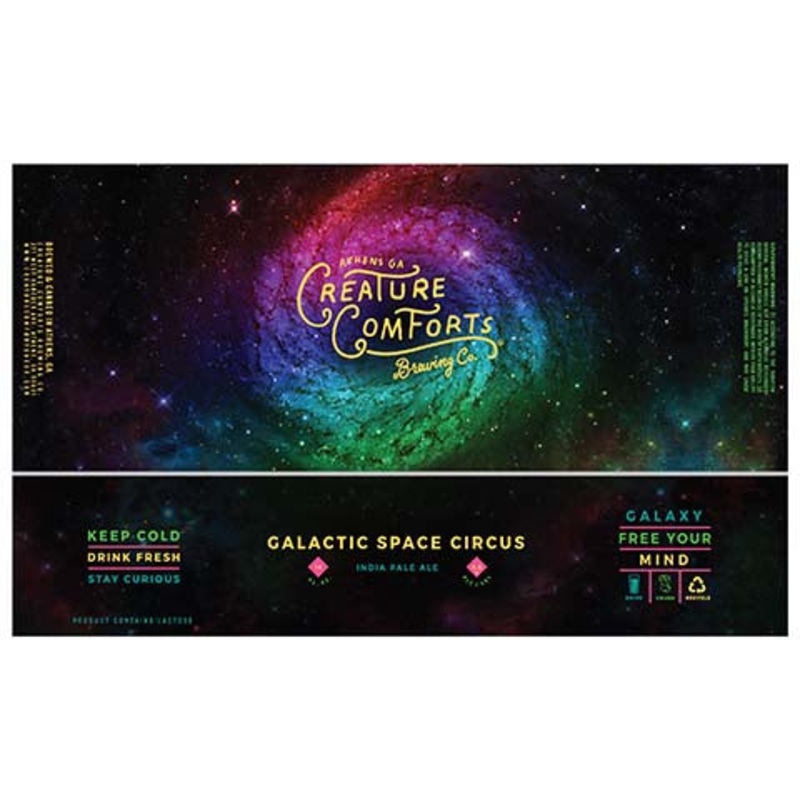 Creature Comforts Galactic Space Circus IPA 16OZ SINGLE CAN