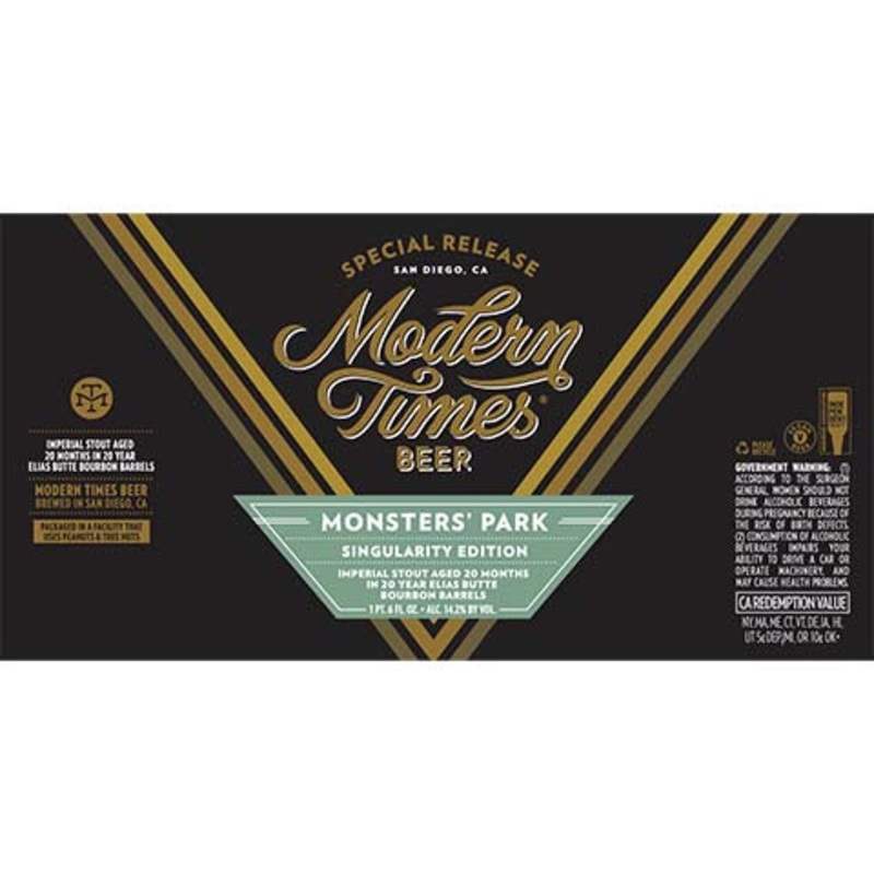 Modern Times Monsters’ Park Singularity Edition Imperial Stout 500ML BTL